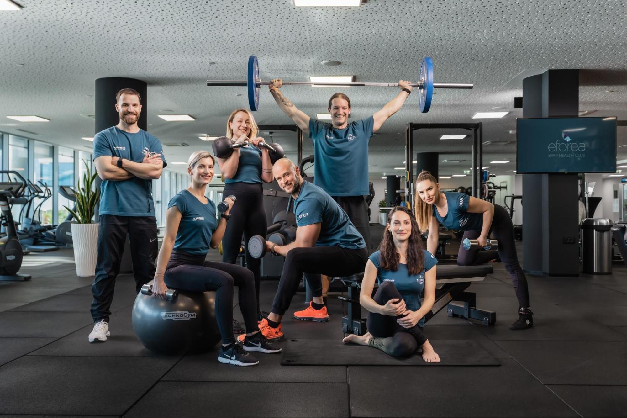 希尔顿里耶卡科斯塔贝拉海滩度假村及水疗中心 外观 照片 The team of the German National Olympic Academy